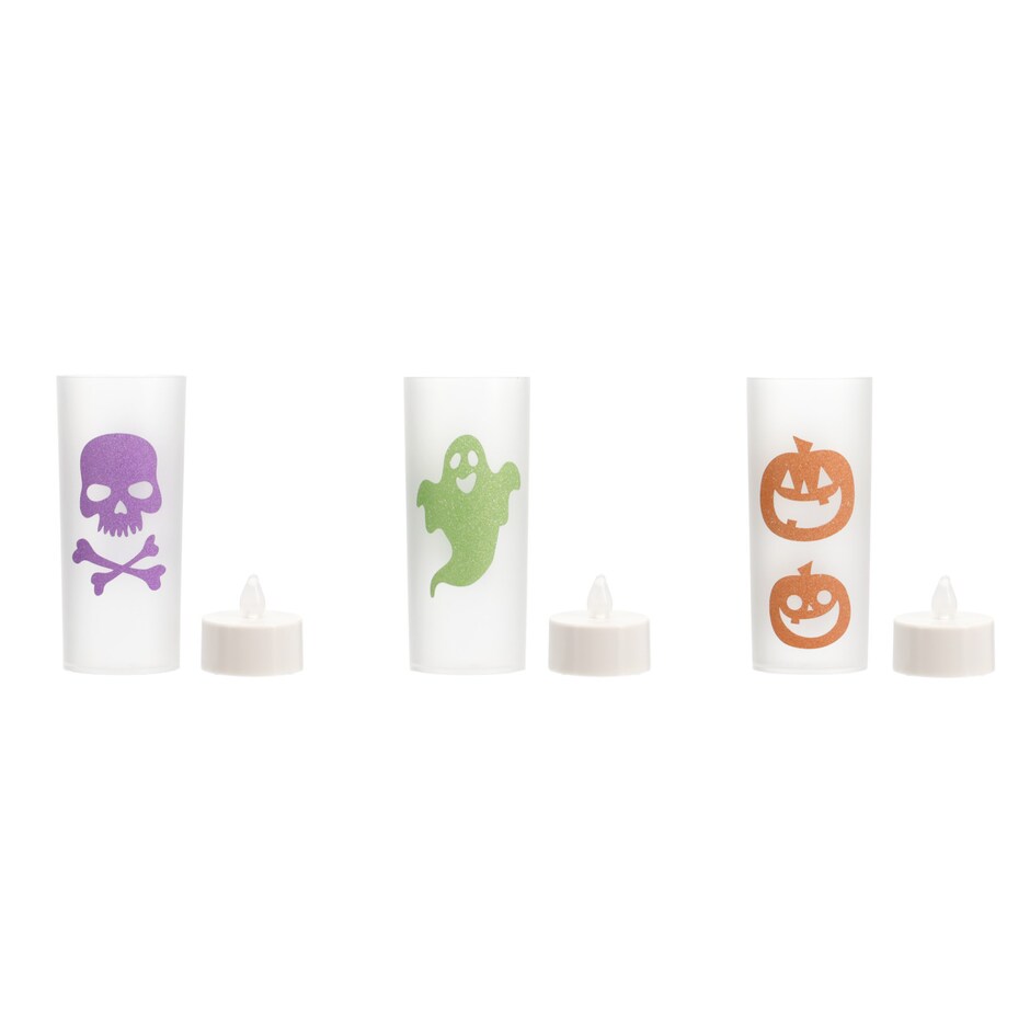 Vela LED de Halloween con Brillo para un Ambiente de Miedo 4