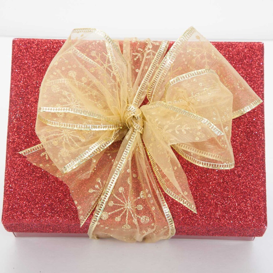 How to Tie a Christmas Bow Dollar Tree