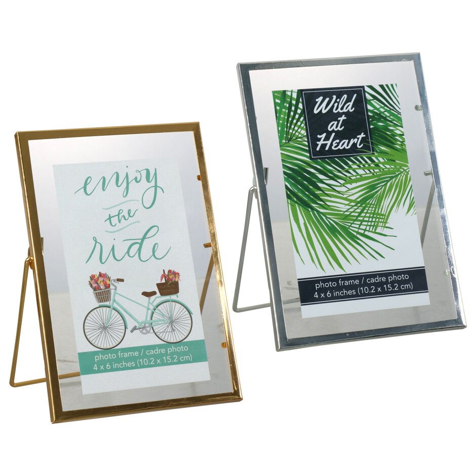 4x6 Picture Frames Acrylic, Wood & Matted