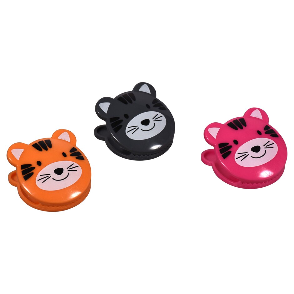 Ganchos Power Clips Chulisimos pa Fundas de Comida 3 Unidades 3