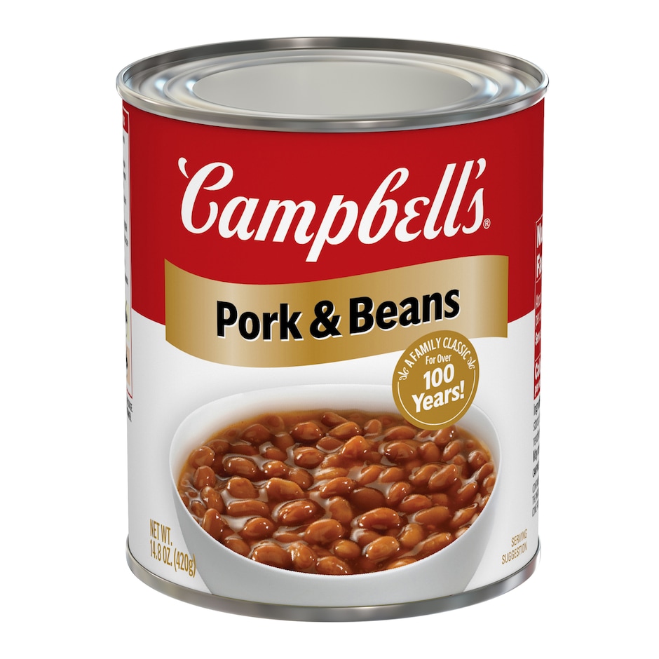 Bulk Campbell's Picnic Style Pork & Beans, 19.75 oz. Cans Dollar Tree