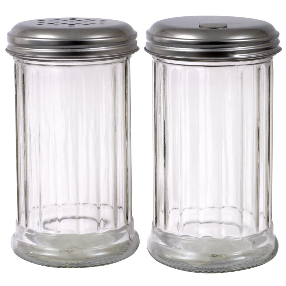 Bulk Glass Sugar Dispensers with Metal Lids, 5.5 in. Dollar Tree