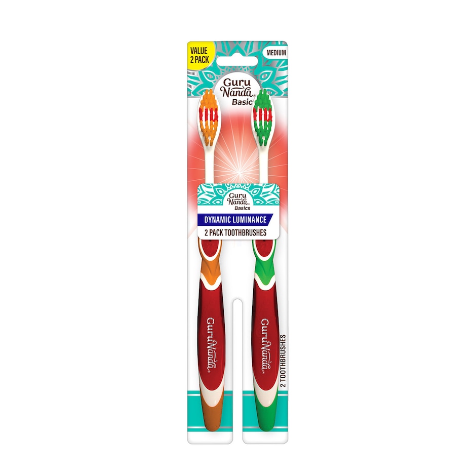 Gurunanda Luminance Cepillos Medianos Pack 2 - Pa una boca fresca 2