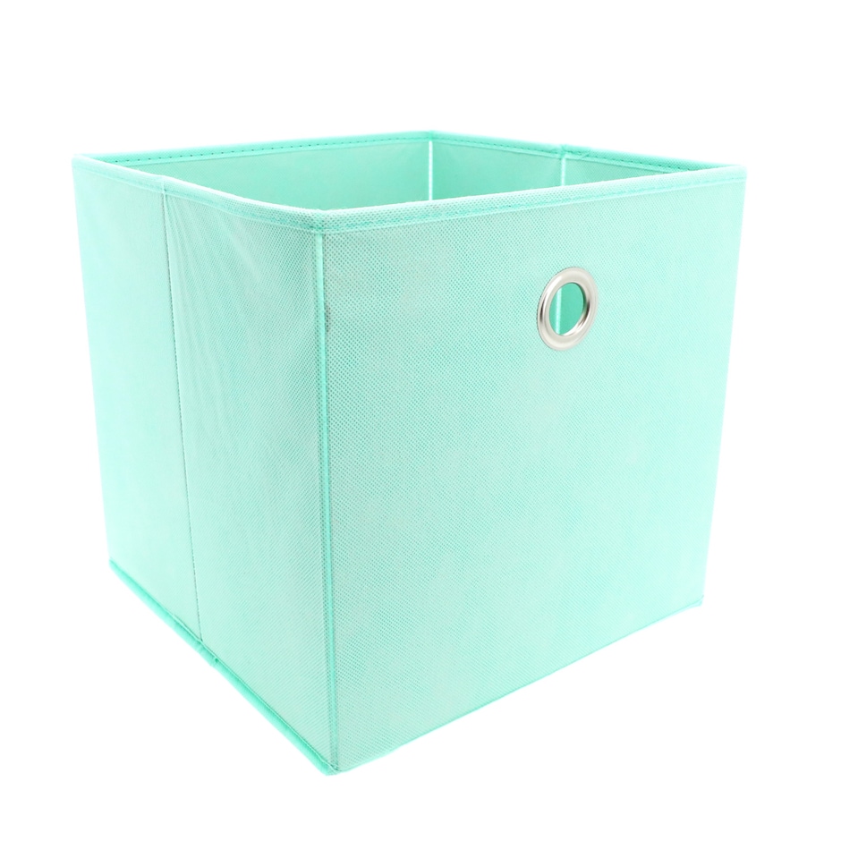Collapsible Mint Green Storage Cubes, 10.63in. Dollar Tree