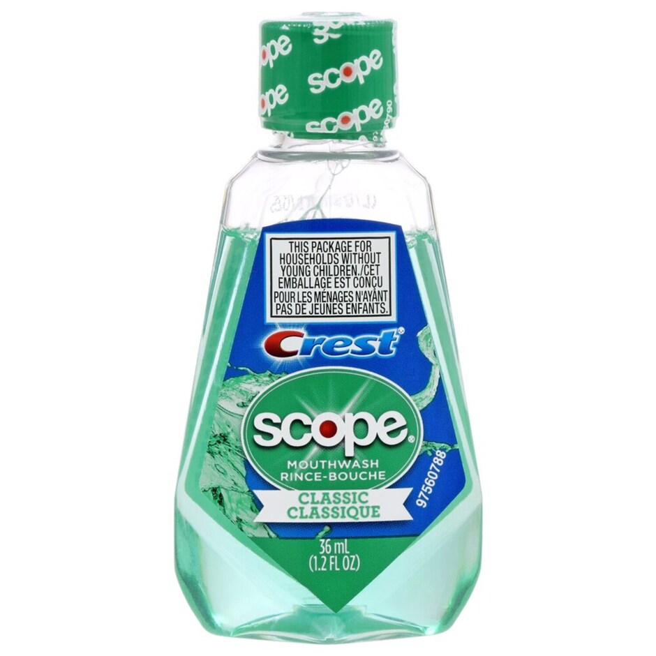 Crest Scope Menta Clasica Enjuague Bucal Tamano Viaje Pa Frescura Total 4