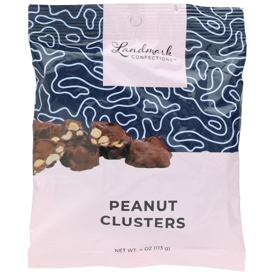 Landmark Confections Milk Chocolate Peanut Clusters, 4oz. Dollar Tree