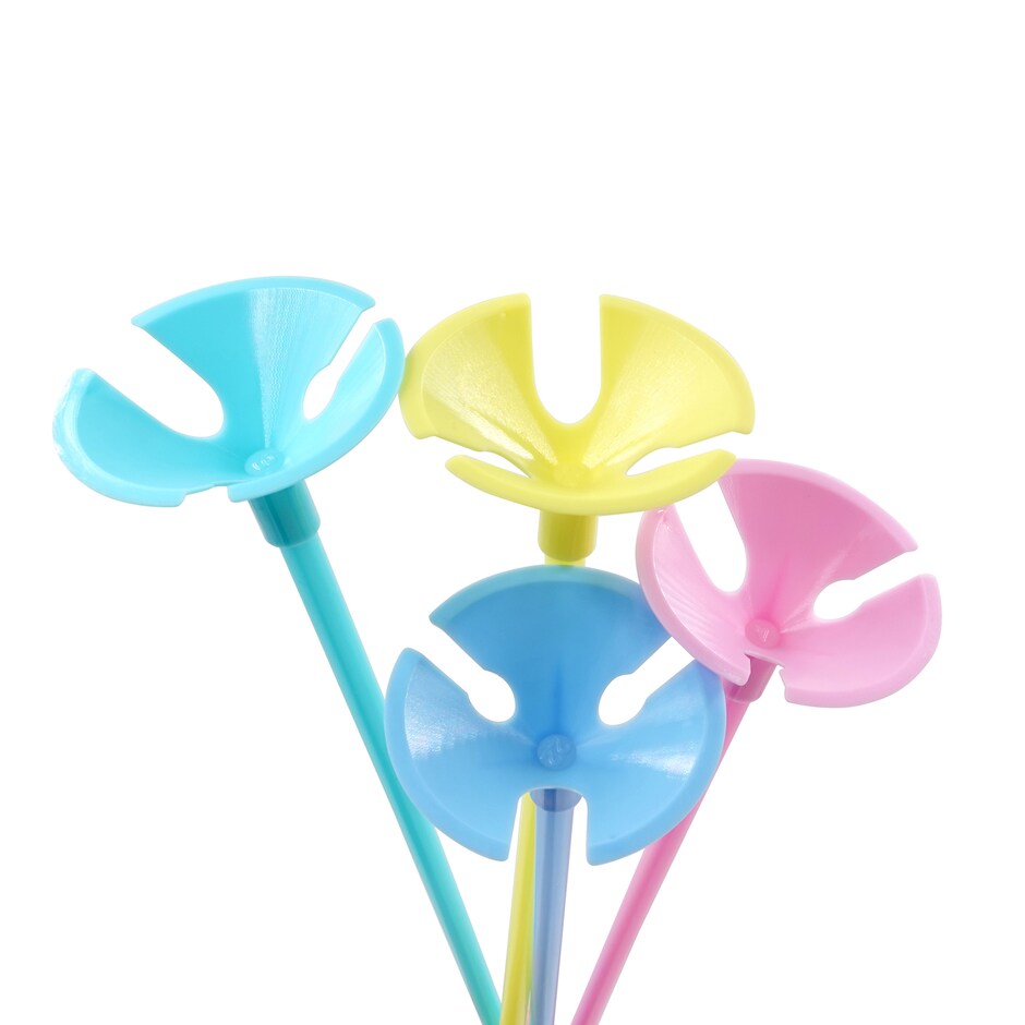 Palitos Pa Globos Pa Tu Fiesta Paquete de 12 Colores Chulos 2