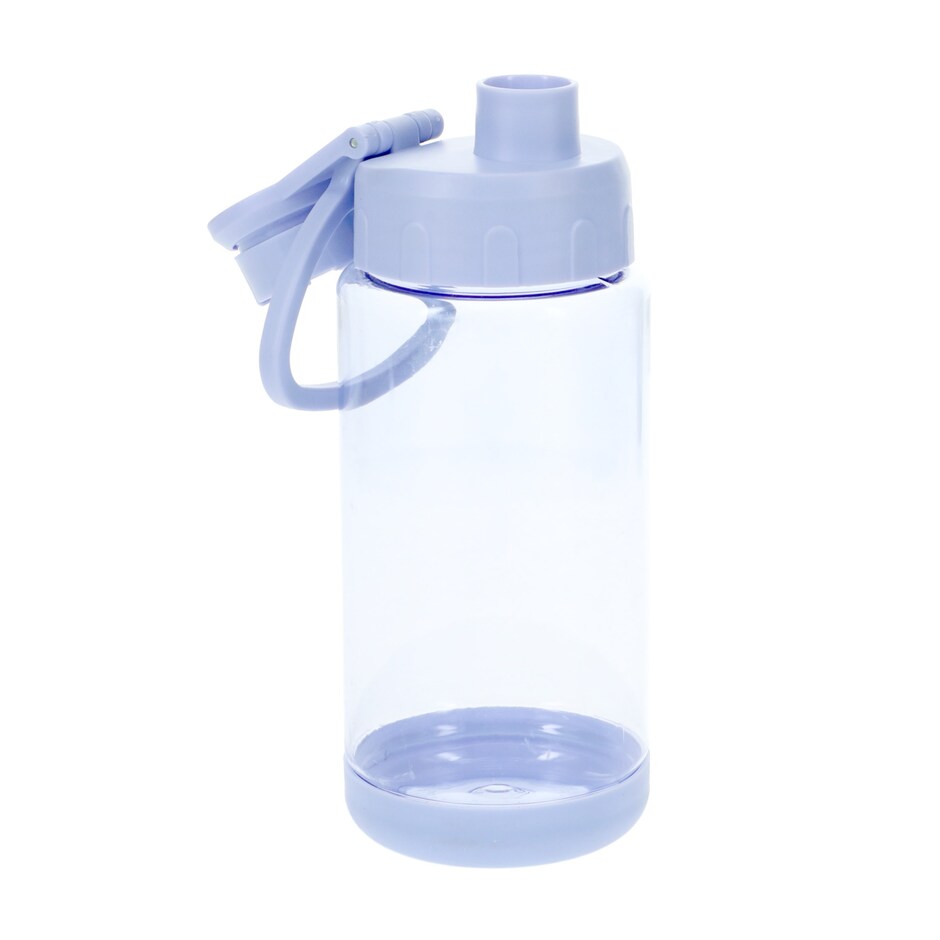 Botella de Agua Plastica con Asa, Colores Surtidos 3