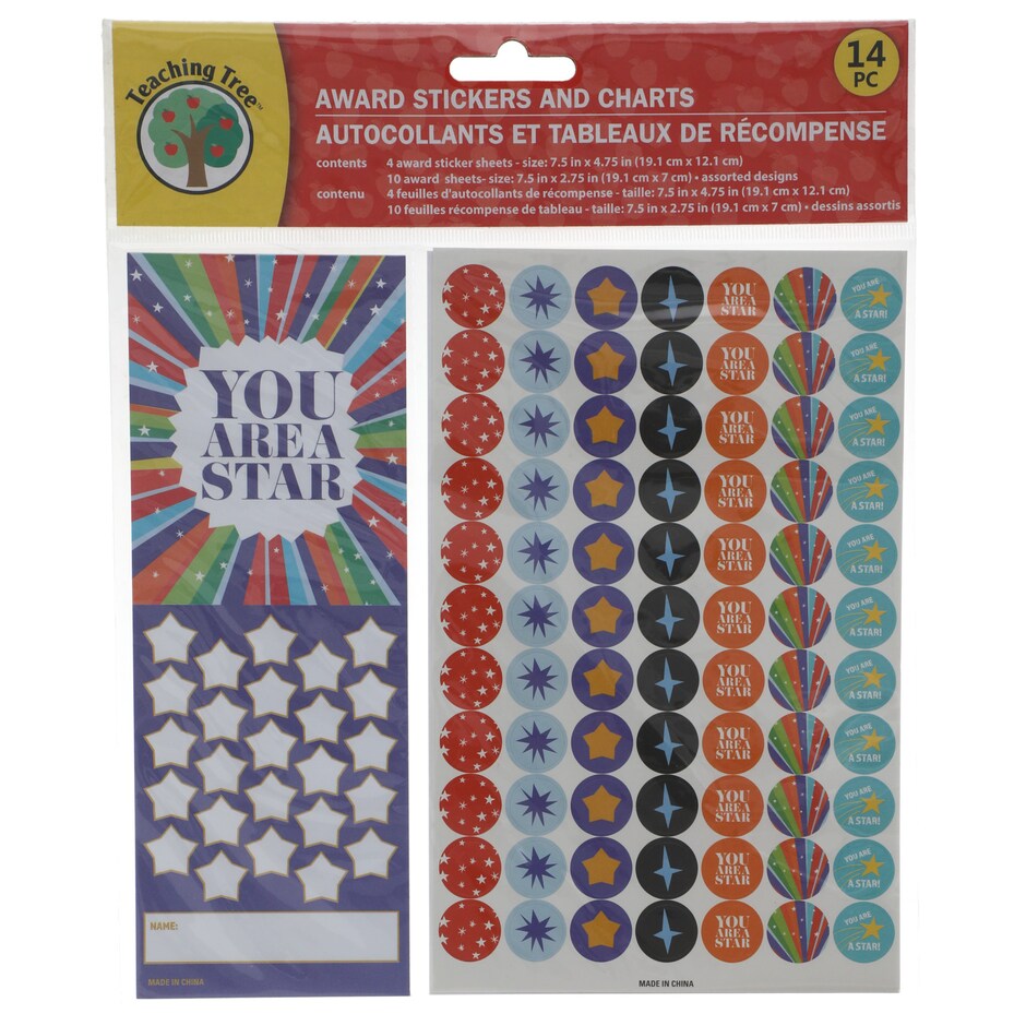 Tablas de Logros con Stickers para Ninos - Mantelos Activos y Felices 3