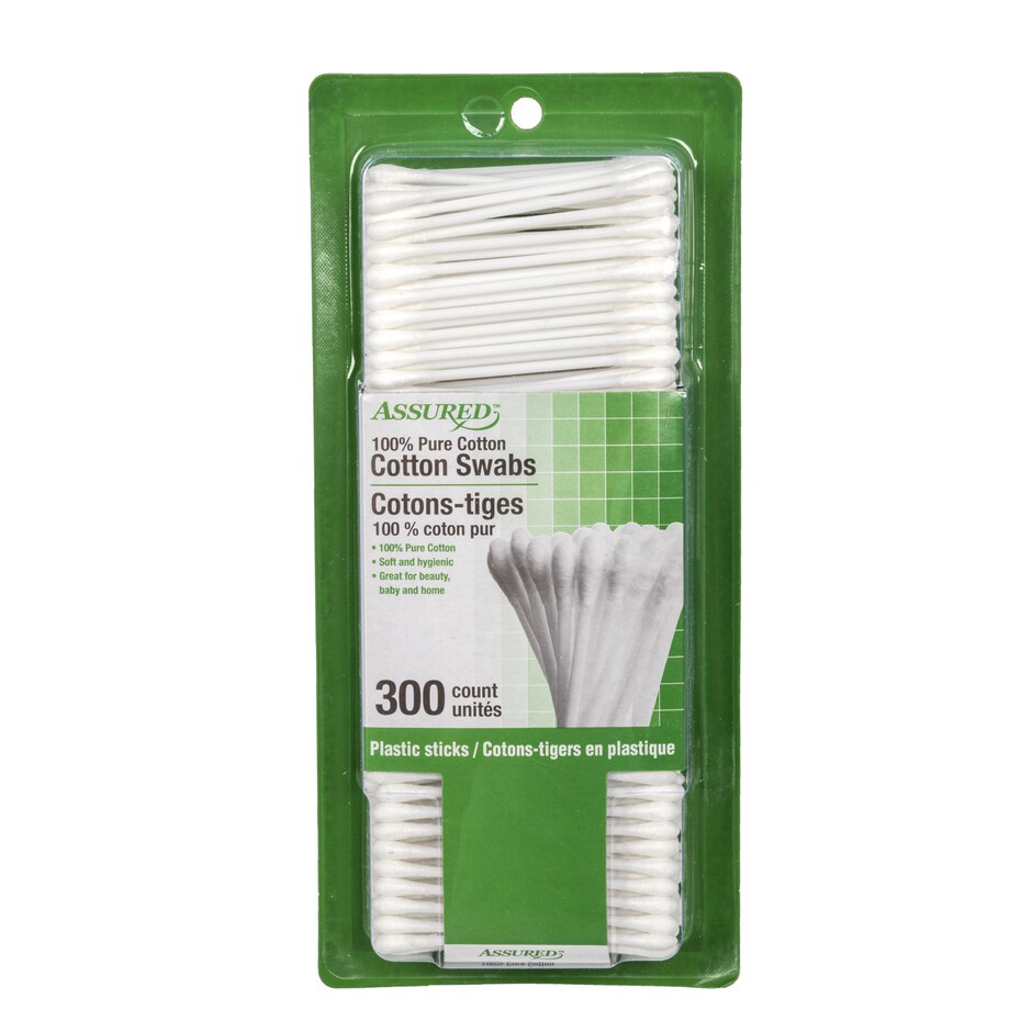 Cotonetes Assured 300u - Doble Punta y Palitos Flexibles 4
