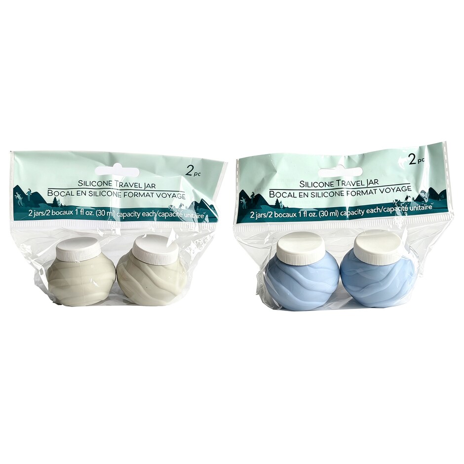 Potecitos de Silicon Pa Viaje Colores Surtidos Pack de 2 2