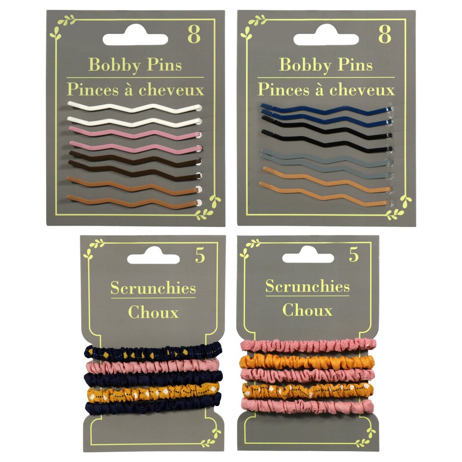 Bulk Adult Colored Hair Accessories Dollar Tree