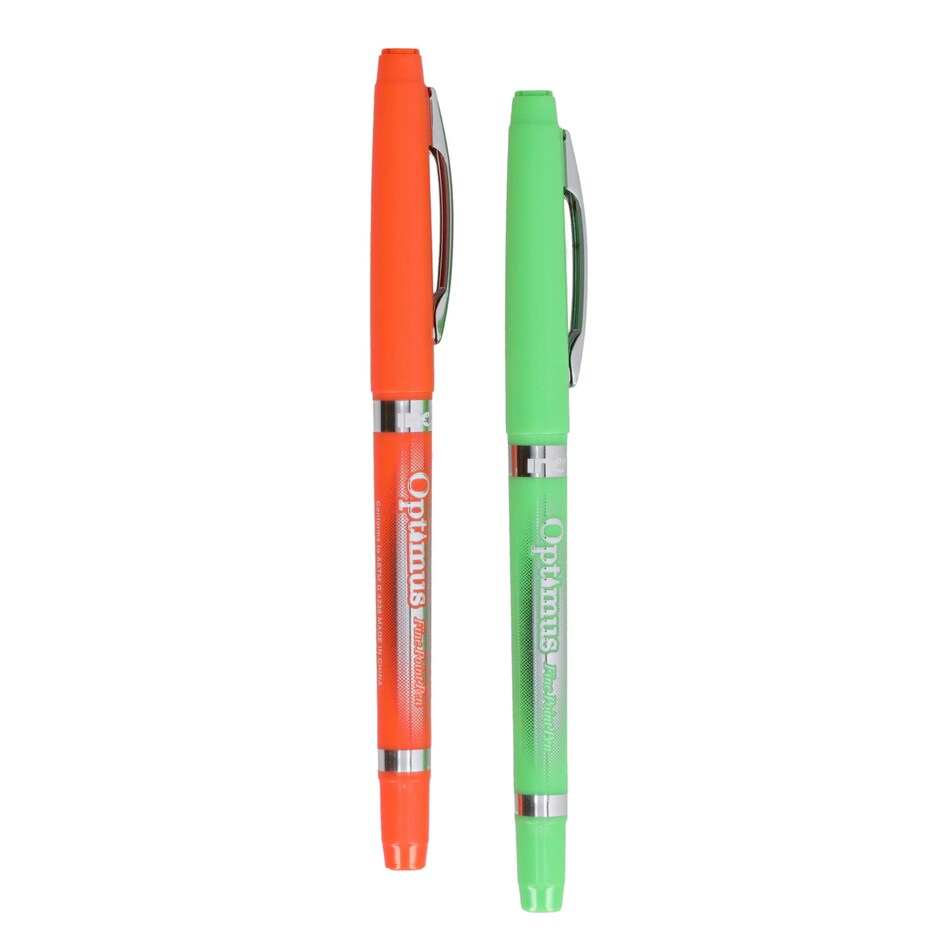 Plumas Optimus Punta Fina de Moda - Pack de 3 3