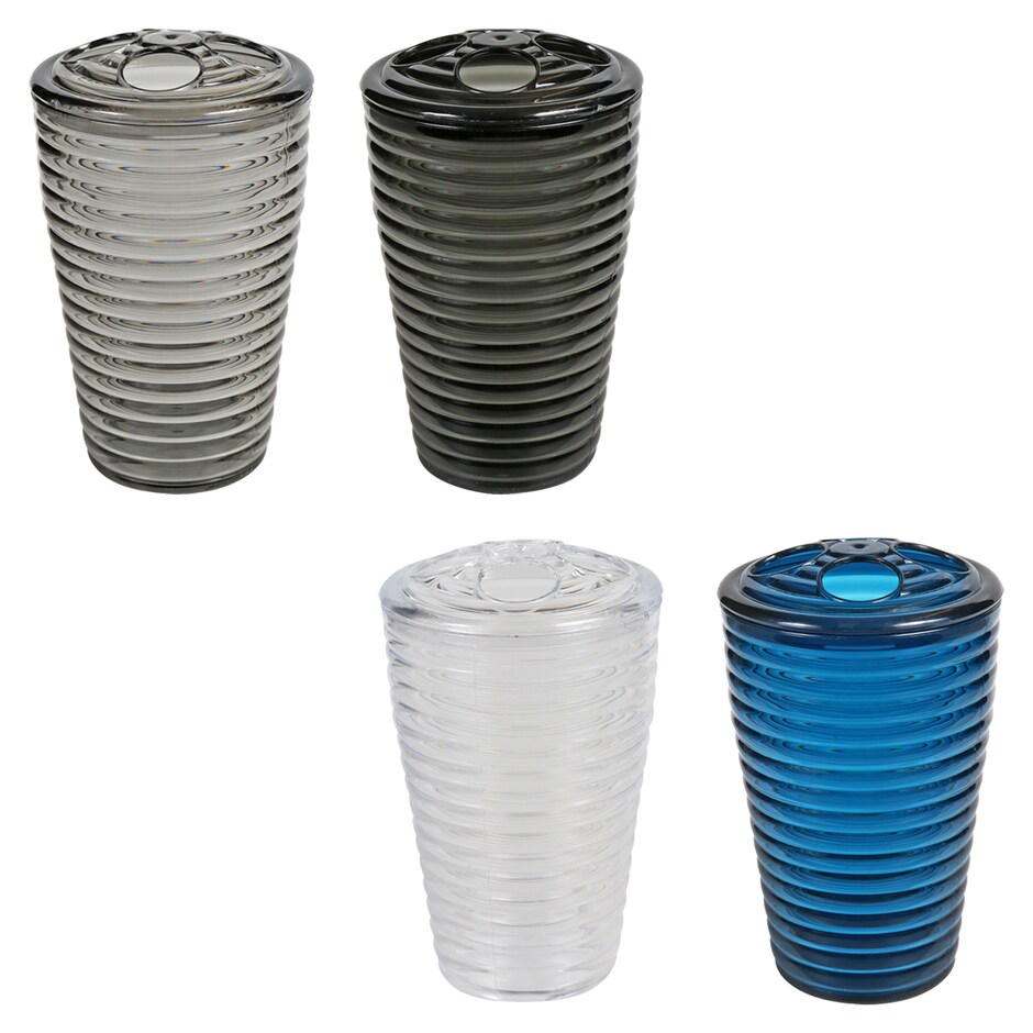 Bulk Translucent Plastic Toothbrush Holders, 5.125x3.125 in. Dollar Tree