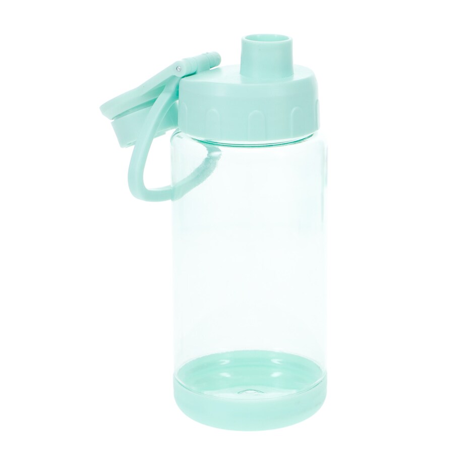 Botella de Agua Plastica con Asa, Colores Surtidos 4