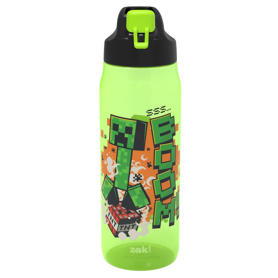 Botella de Agua de Personajes Tapa Flip para Ninos 5