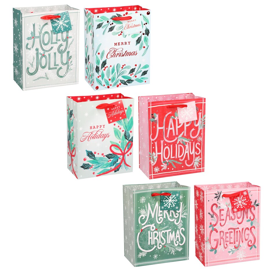 Christmas Gift Bags, Gift Wrapping & Boxes