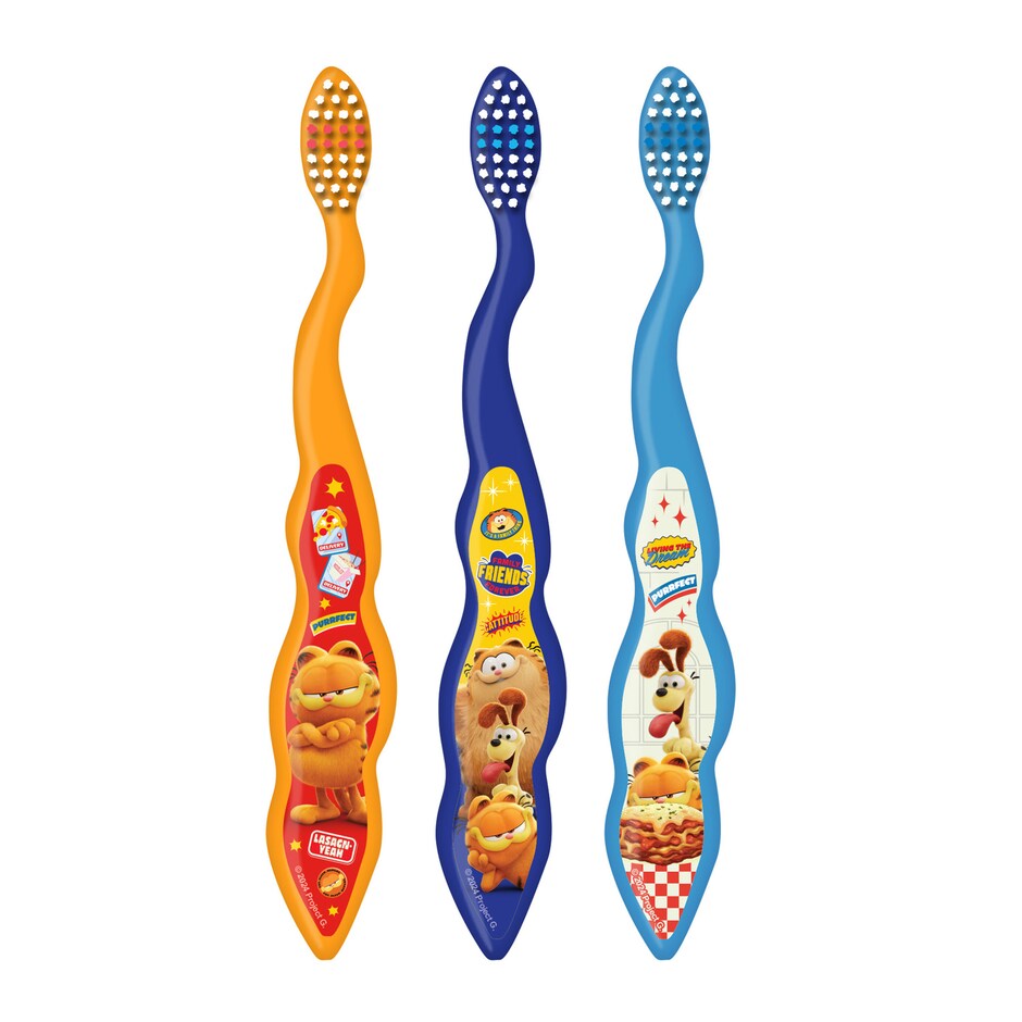 Cepillos de Dientes Firefly pa Ninos, Personajes Chulos, Pack de 3 3