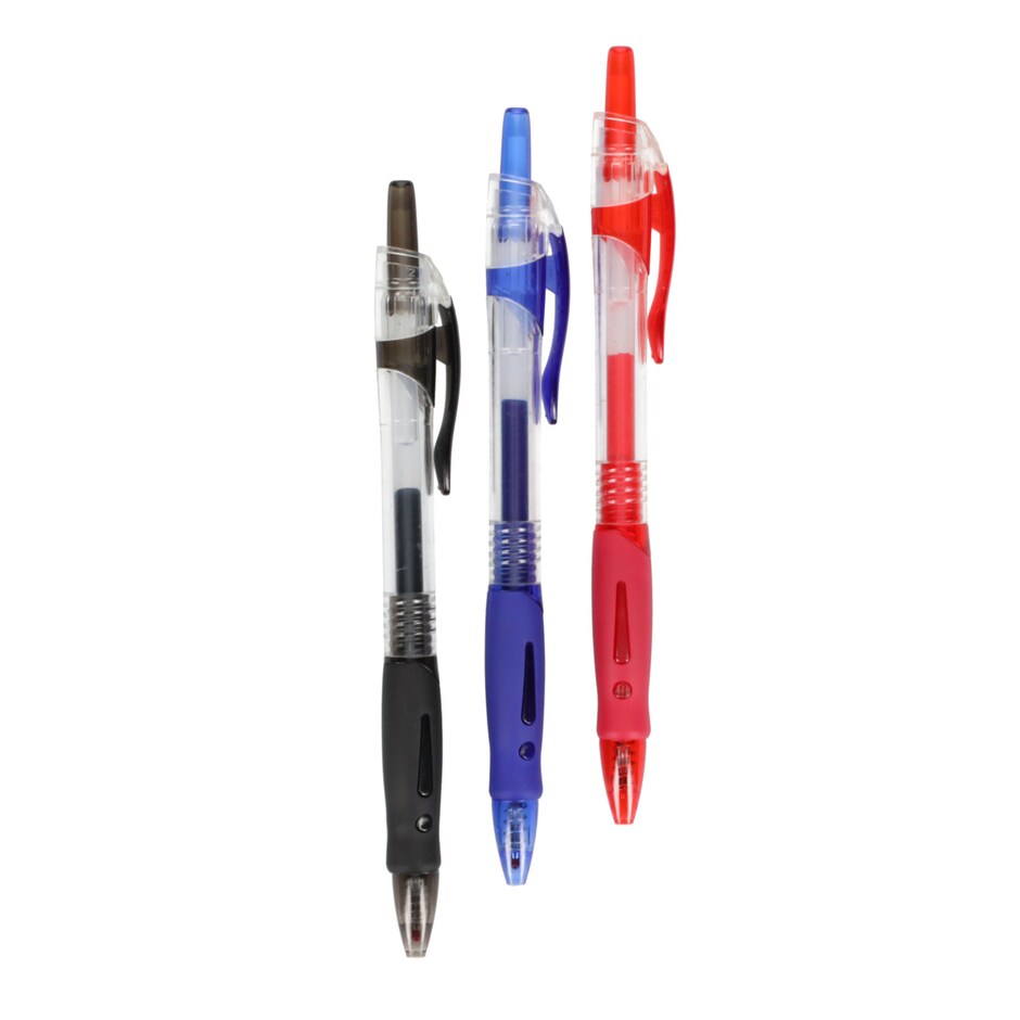 Plumas Zebra Retractiles Tinta Gel 0.7mm, Colores Surtidos, Pack de 3 6