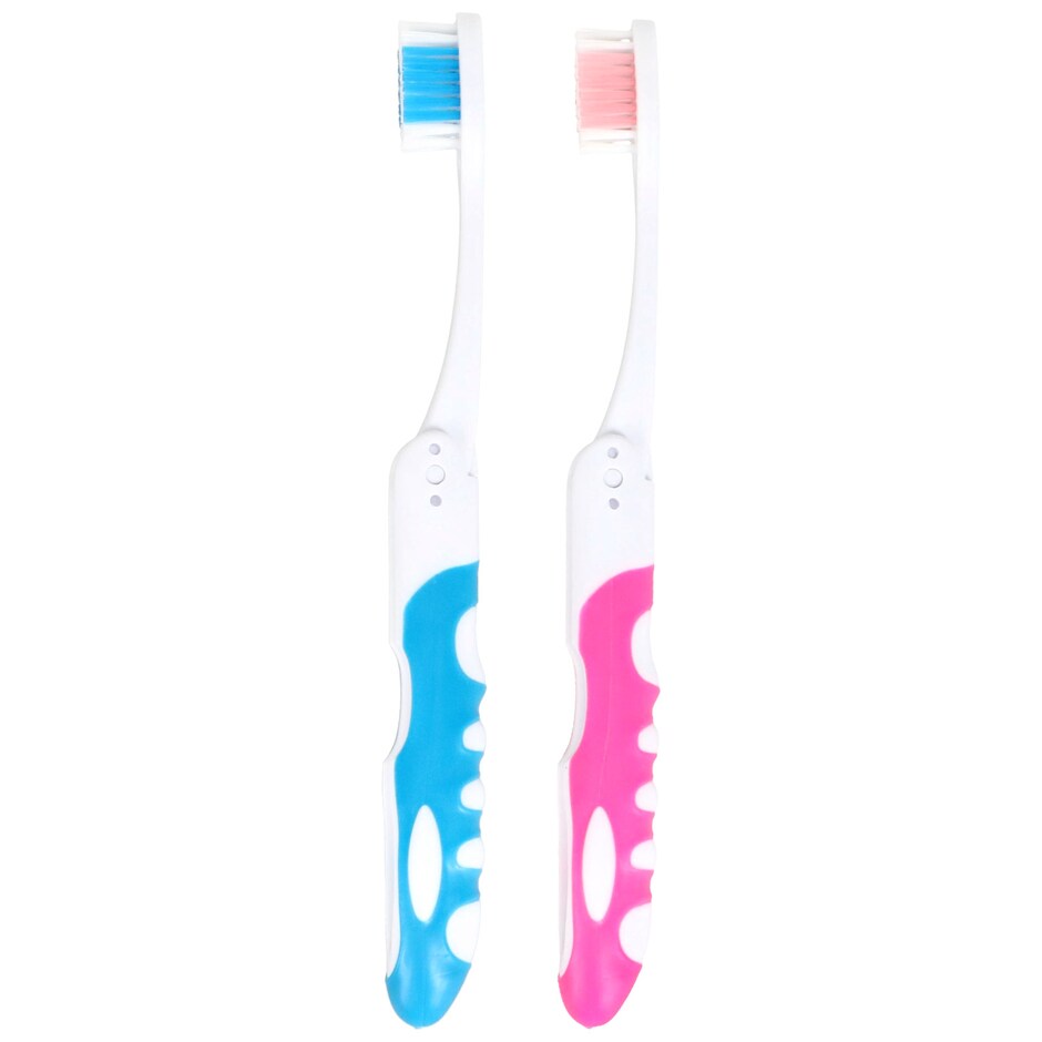 Cepillo Viajero Plegable Pro-Teque Agarre Suave para tu higiene 4