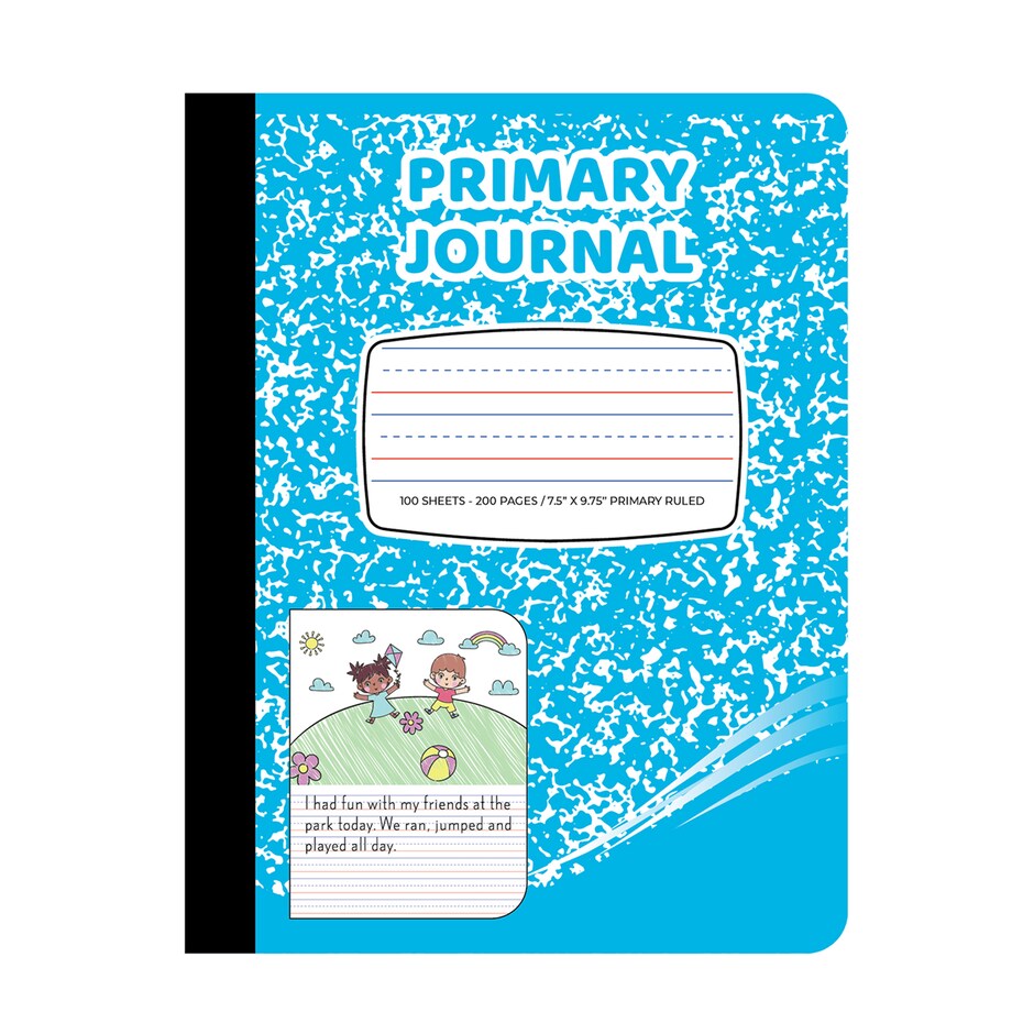 Cuaderno de Lineas Primarias para Ninos, Colores Surtidos 3