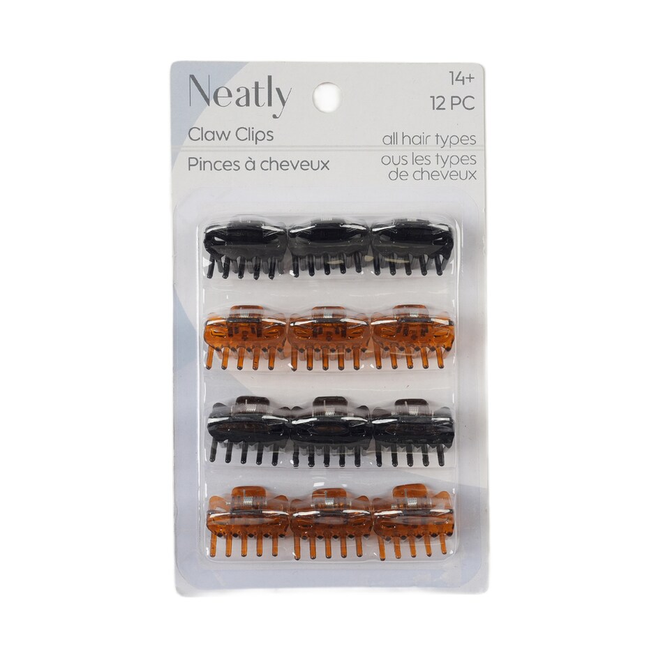 Mini Pinzas Pa El Pelo, 12 Pcs, Estilos Variados 6