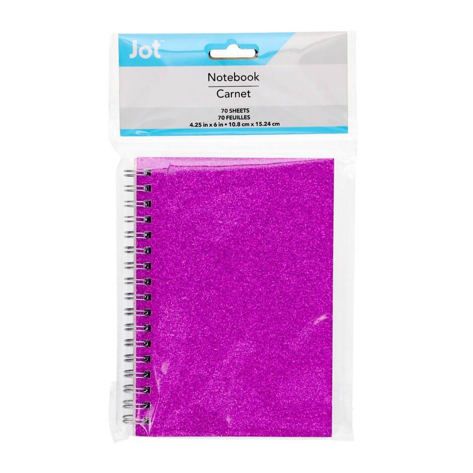 Libreta Jot Espiral con Brillo Colores Surtidos pa tus ideas y apuntes 3