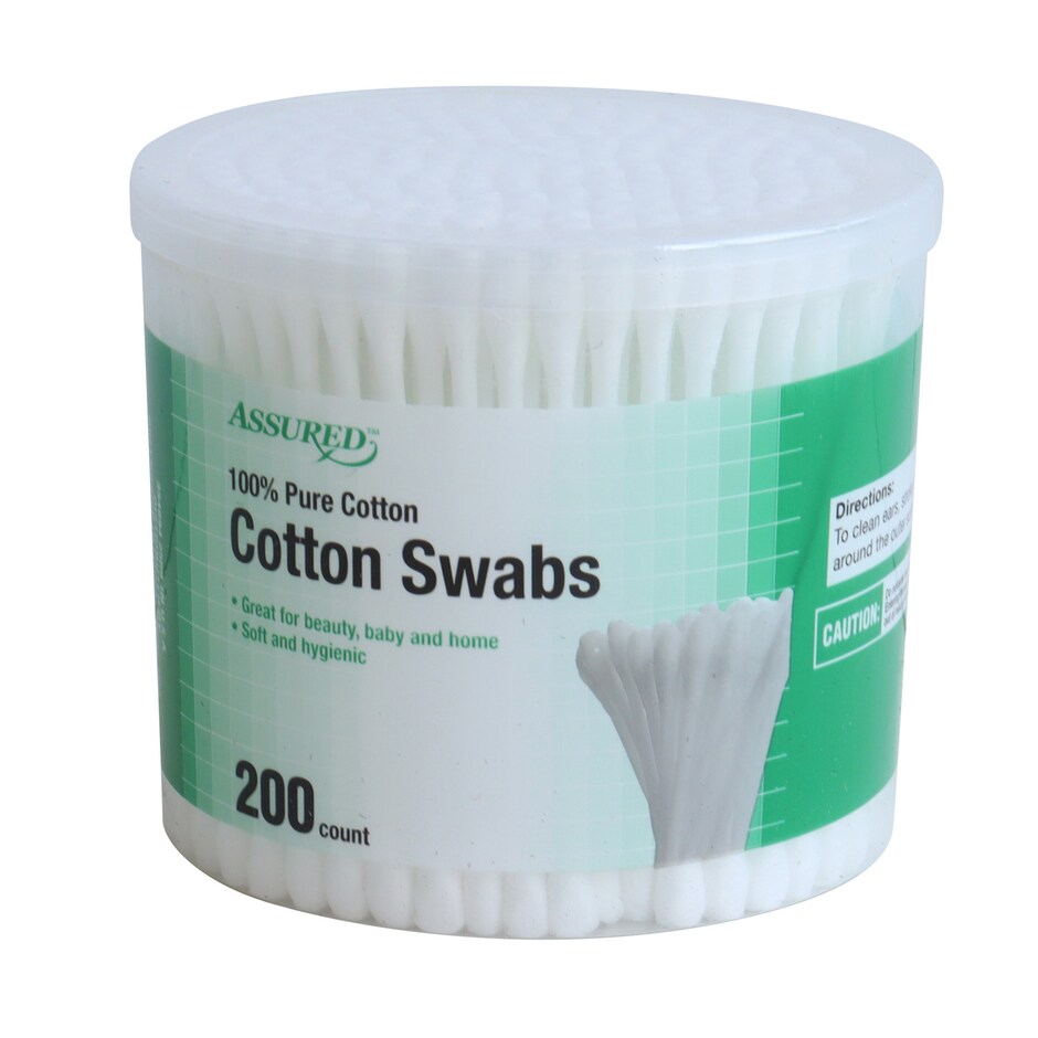 Cotonetes Assured Puros - 200 Unidades para Limpieza y Mas 3