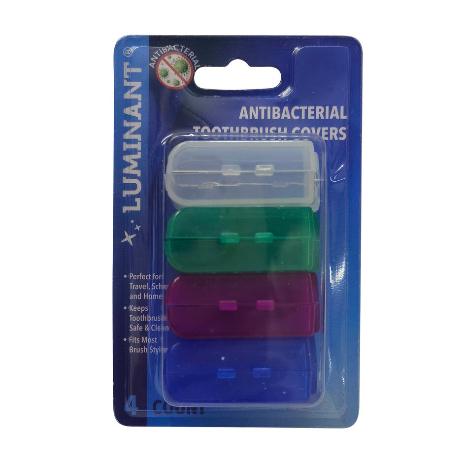 Forros Luminant Antibacteriales para Cepillos, 4 Unidades 3
