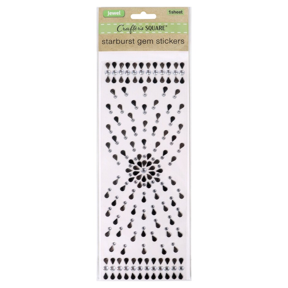 Gemas Adhesivas Estrellas Brillo para Manualidades 4
