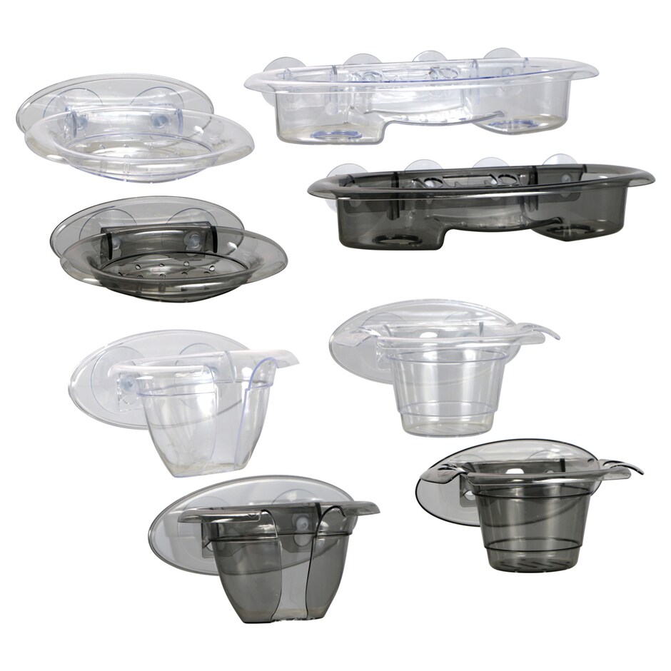 Home Collection Plastic Bath & Shower Accessories