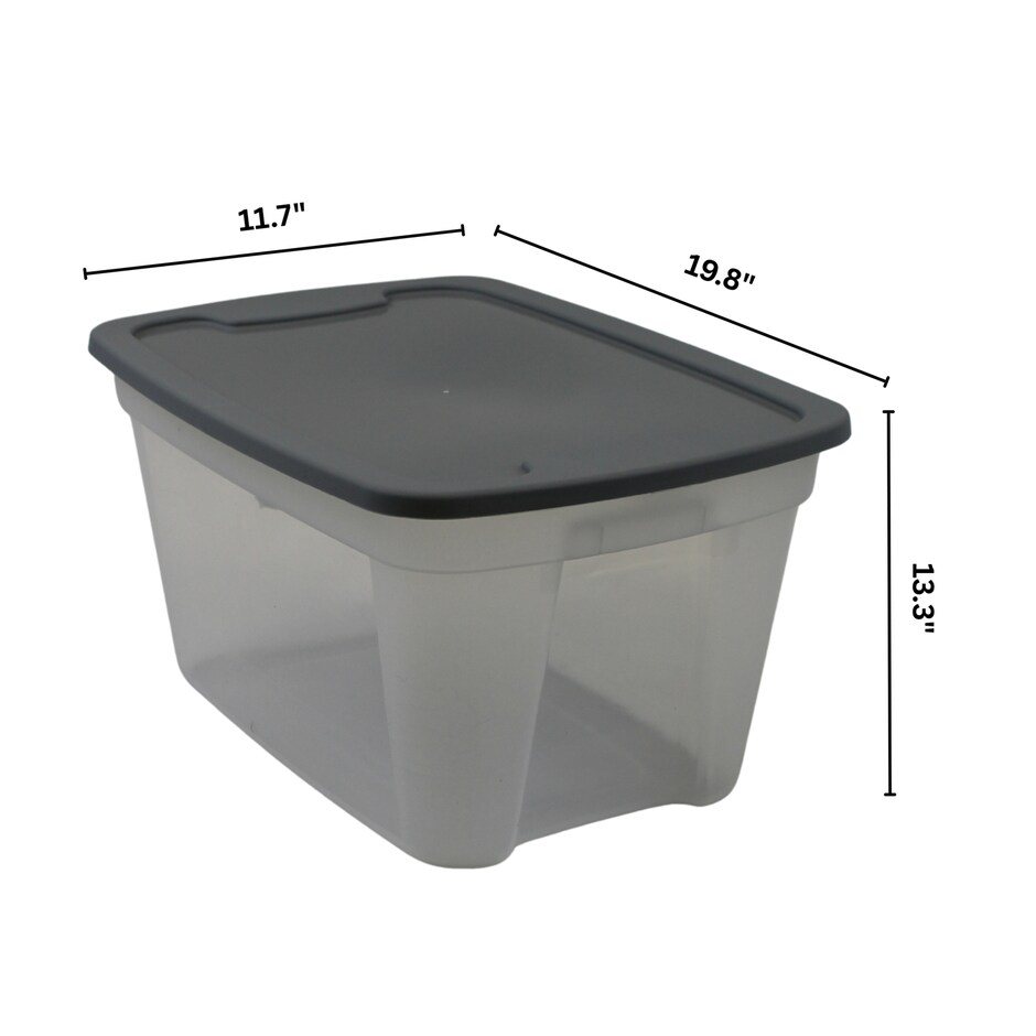 Caja Organizadora con Tapa - Pack de 6 Unidades para Tu Casa o Negocio 3