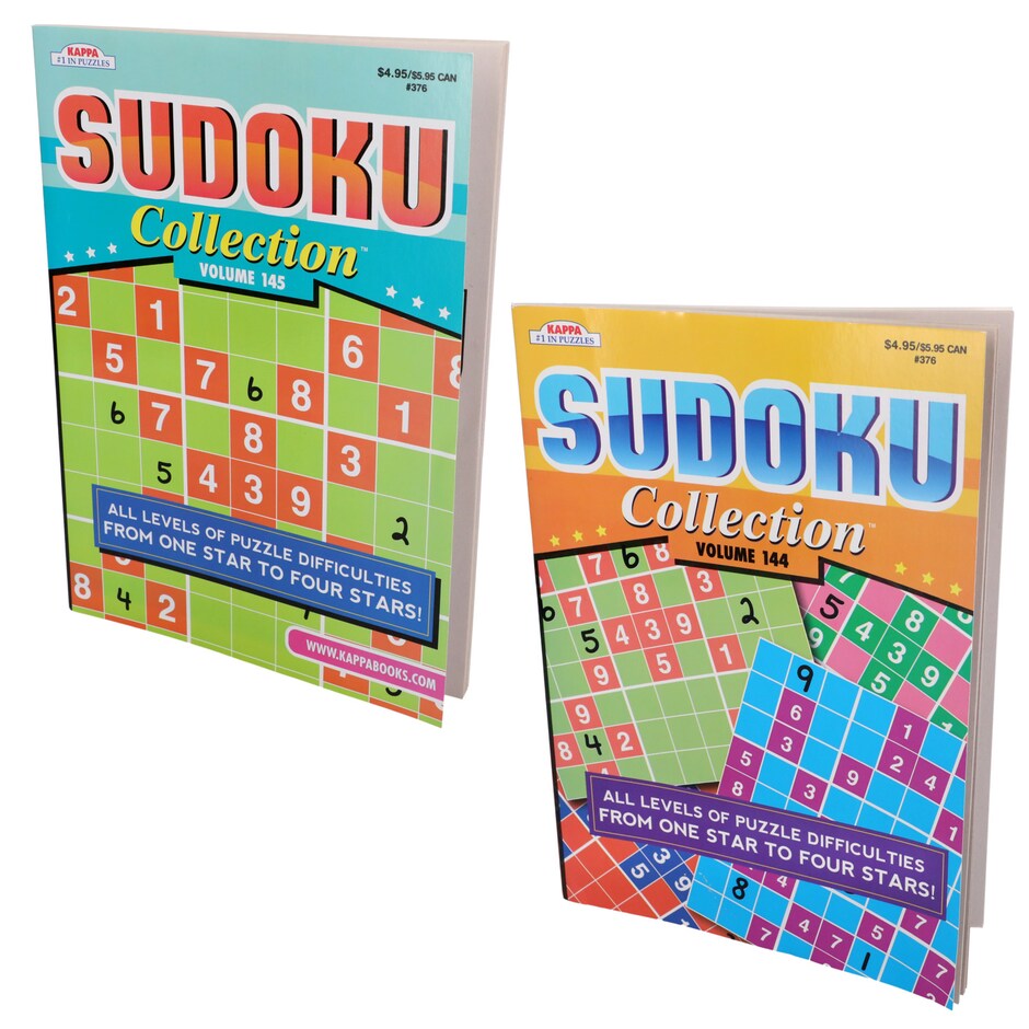 Kappa Sudoku Collection Puzzle Books, 112 Pages
