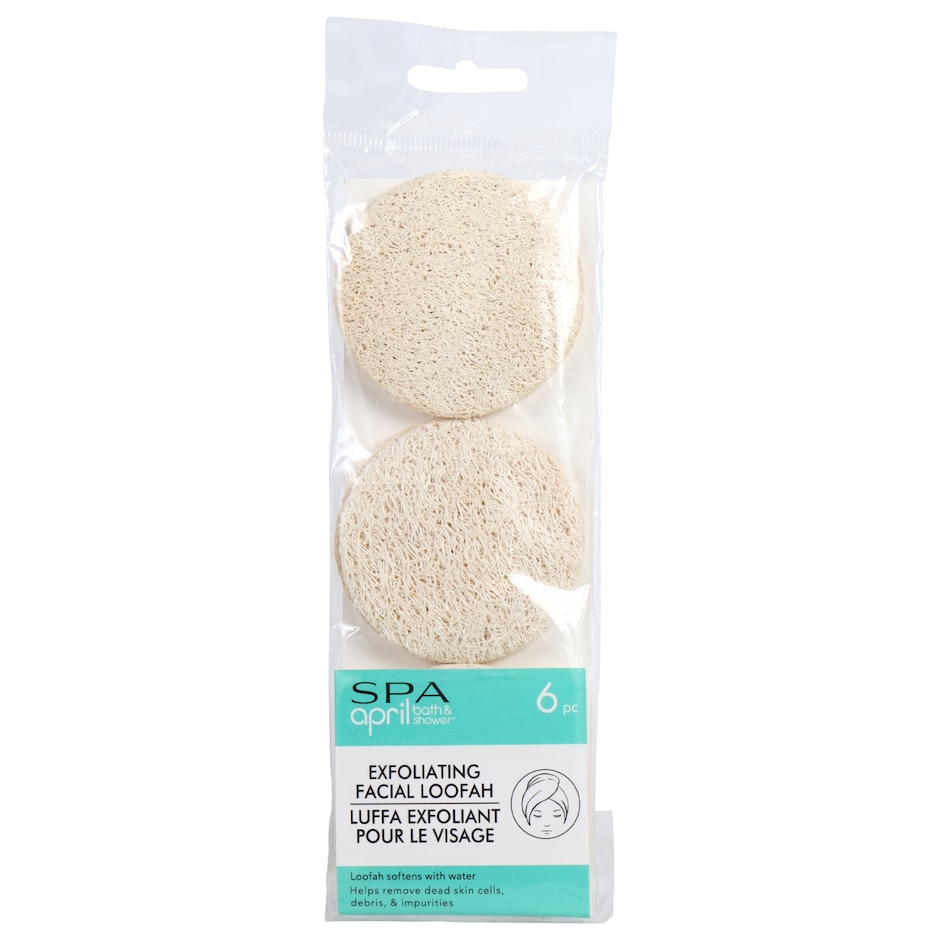 Esponjas Faciales Exfoliantes April Bath & Shower - Pack de 6 2