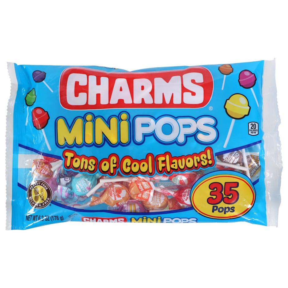 Bulk Charms Mini Pops, 35ct. Bags Dollar Tree