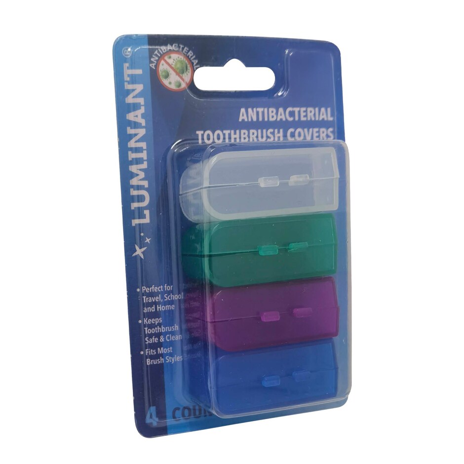 Forros Luminant Antibacteriales para Cepillos, 4 Unidades 4