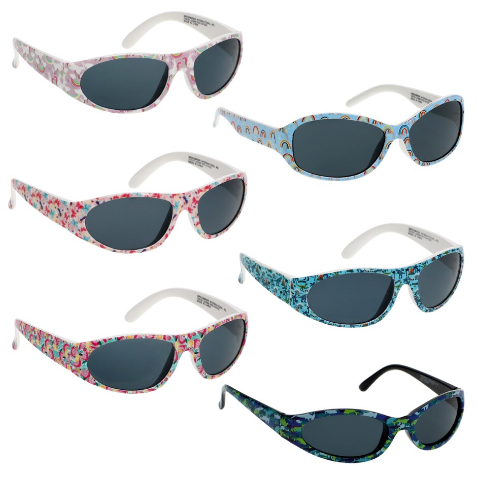 Kids Multi Colored Fashion Sunglasses Dollar Tree