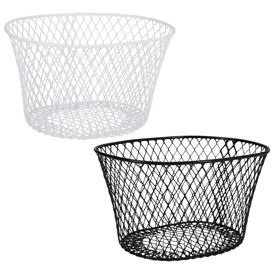 White Wire Basket Dollar Tree, Inc.