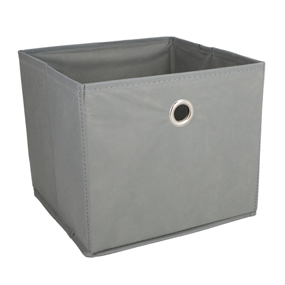 Caja Organizadora Gris con Ojales para Closet 2