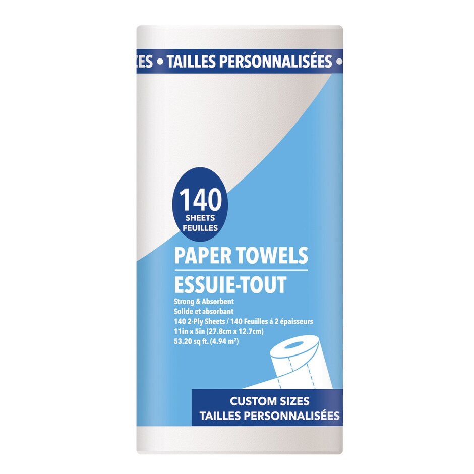 Toallas de Papel Tamano Personal 140 Hojas x 4 Rollos 3