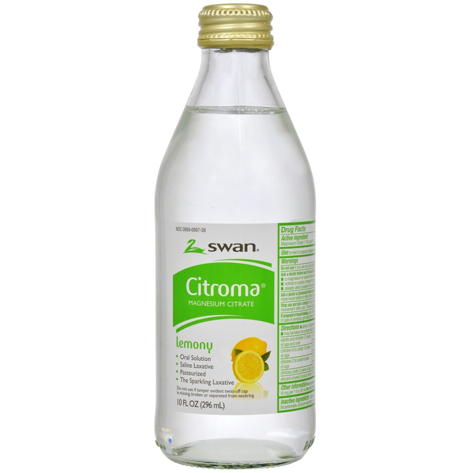 Bulk Swan Citroma Magnesium Citrate Oral Solution, 10 oz. Dollar Tree