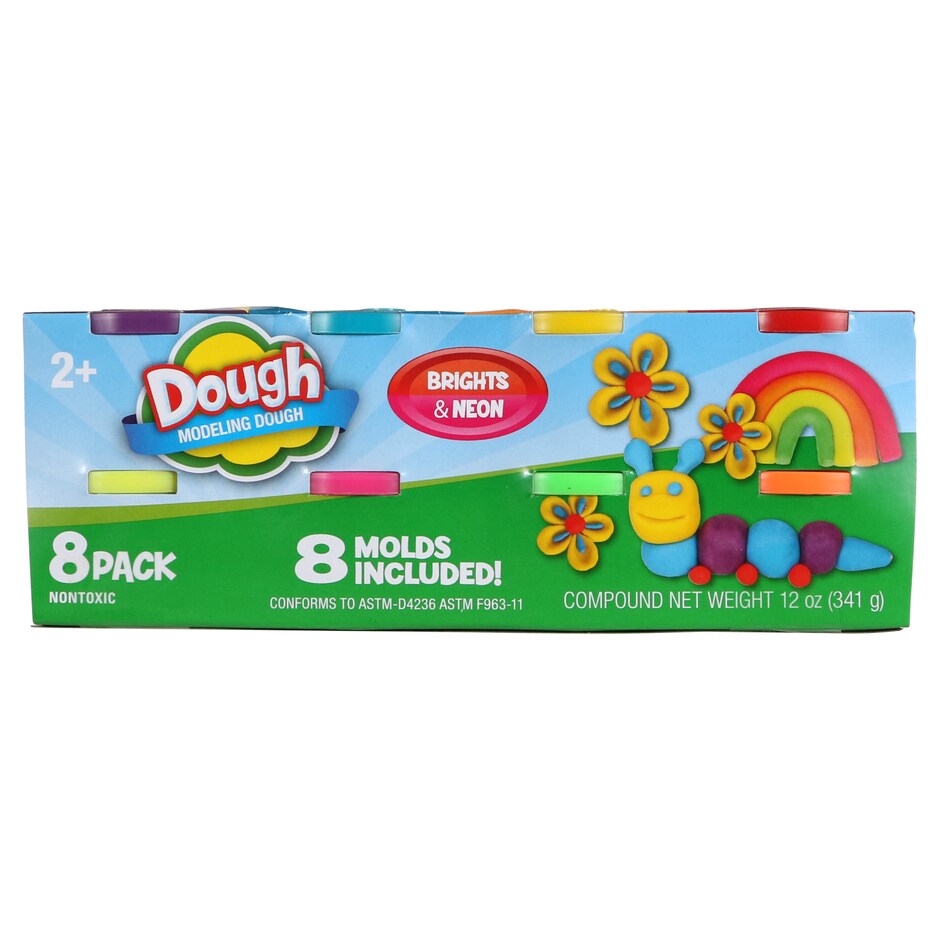 Bulk Dough with Molds, 8ct. Packs Dollar Tree