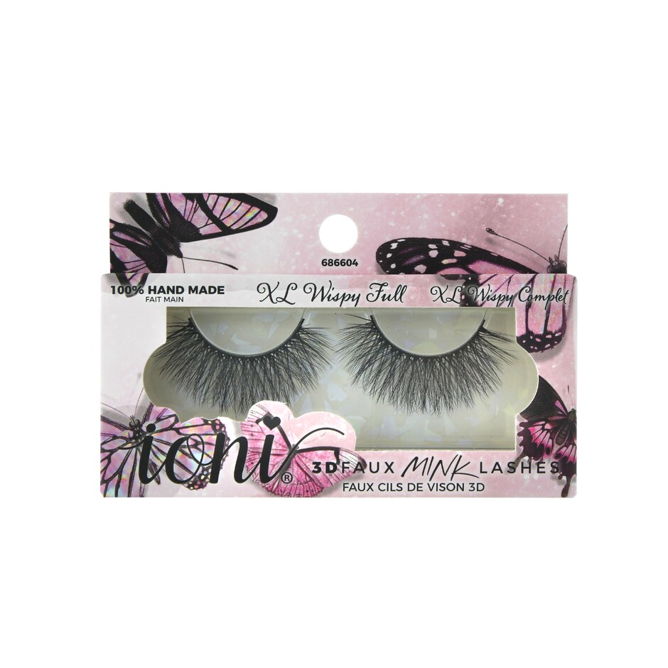 Bulk Ioni 3D Extra Large Wispy Full Dramatic Faux Mink Eyelashes, 1