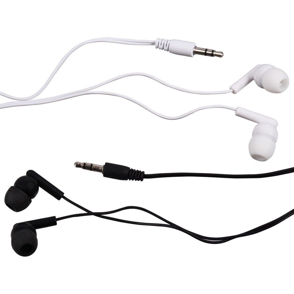 Bulk Stereo Earbuds with Extra Earbud Covers, 48 in. Dollar Tree
