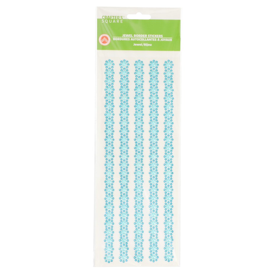 Stickers de Bordes con Joyas Crafters Square - Brillo y Estilo para tus Proyectos 4
