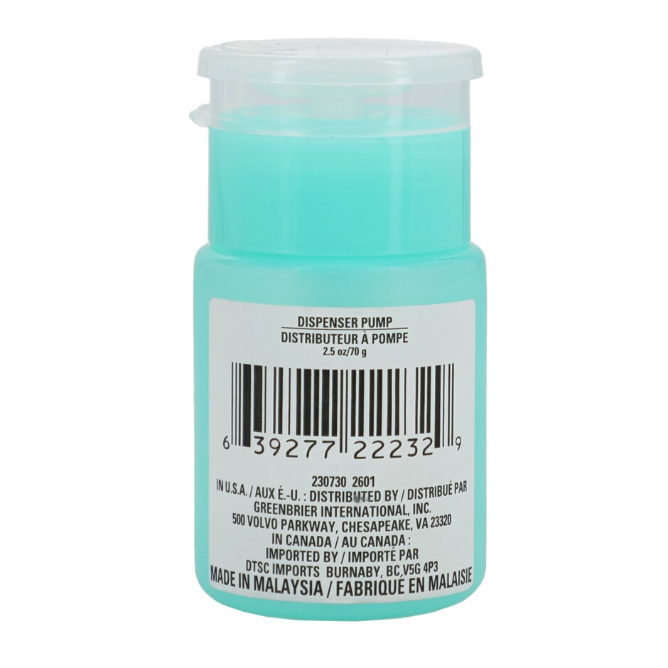 Dispensadores Plasticos Sassy + Chic con Bomba, Colores Surtidos 5