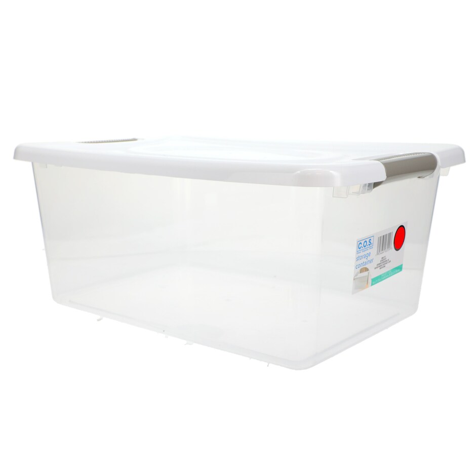 Contenedor C.O.S. con Tapa de Clip, Pack de 3 3