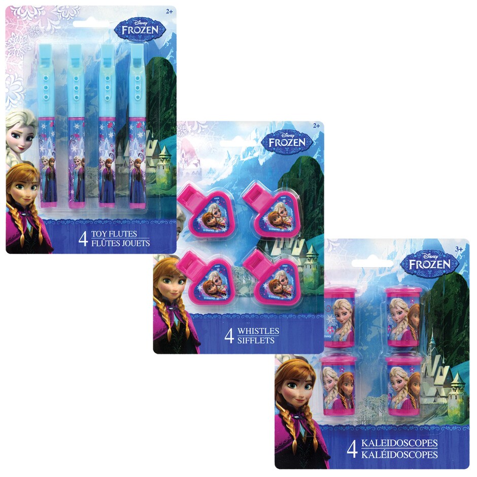 Sorpresitas Disney Frozen para Fiestas, Paquetes de 4 2
