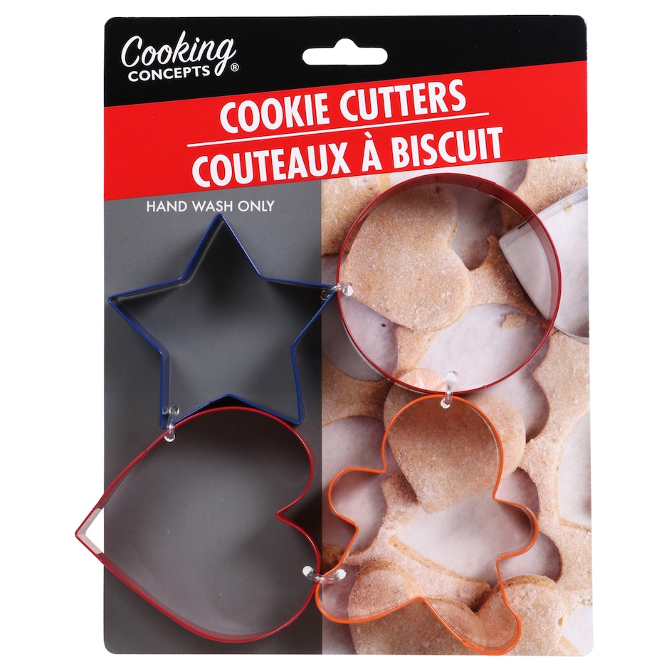 Bulk Cooking Concepts Metal Cookie Cutters, 7.87x5.87 in. Dollar Tree