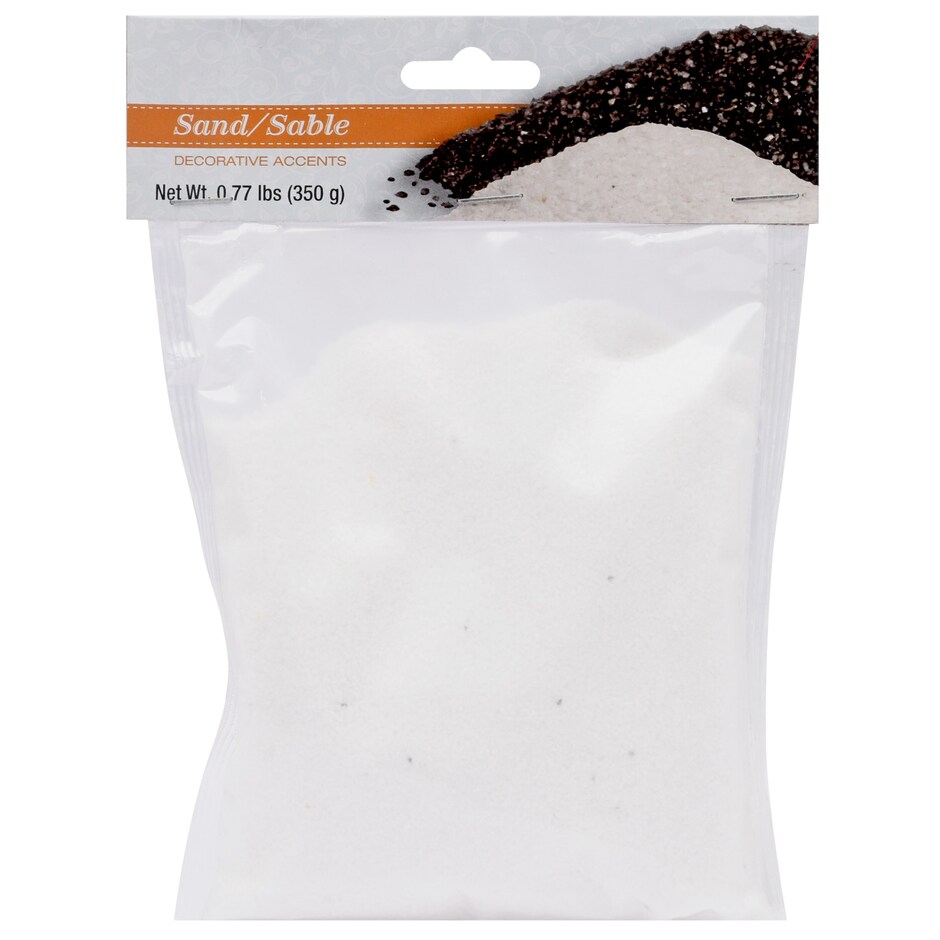 Bulk White Decorative Sand, 0.77 lb. Bags Dollar Tree